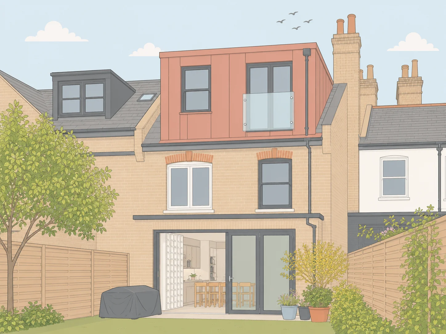 Kingston loft extension architects London