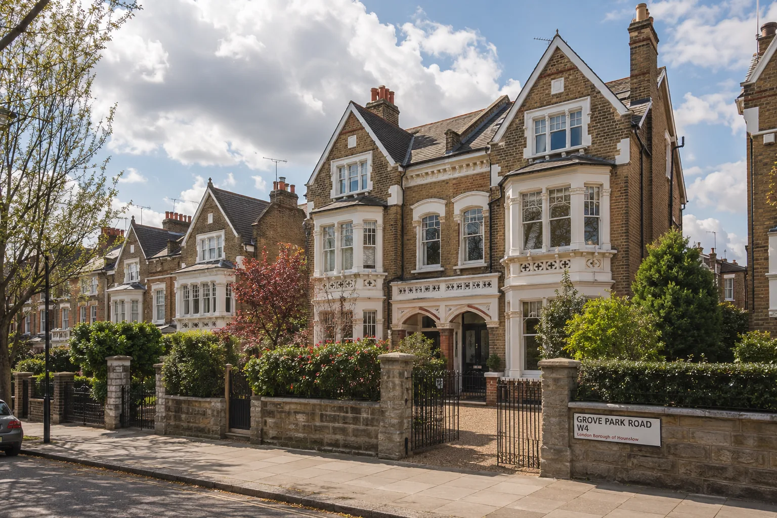 Grove Park house extension in Chiswick, W4 - Rosace Design Studio