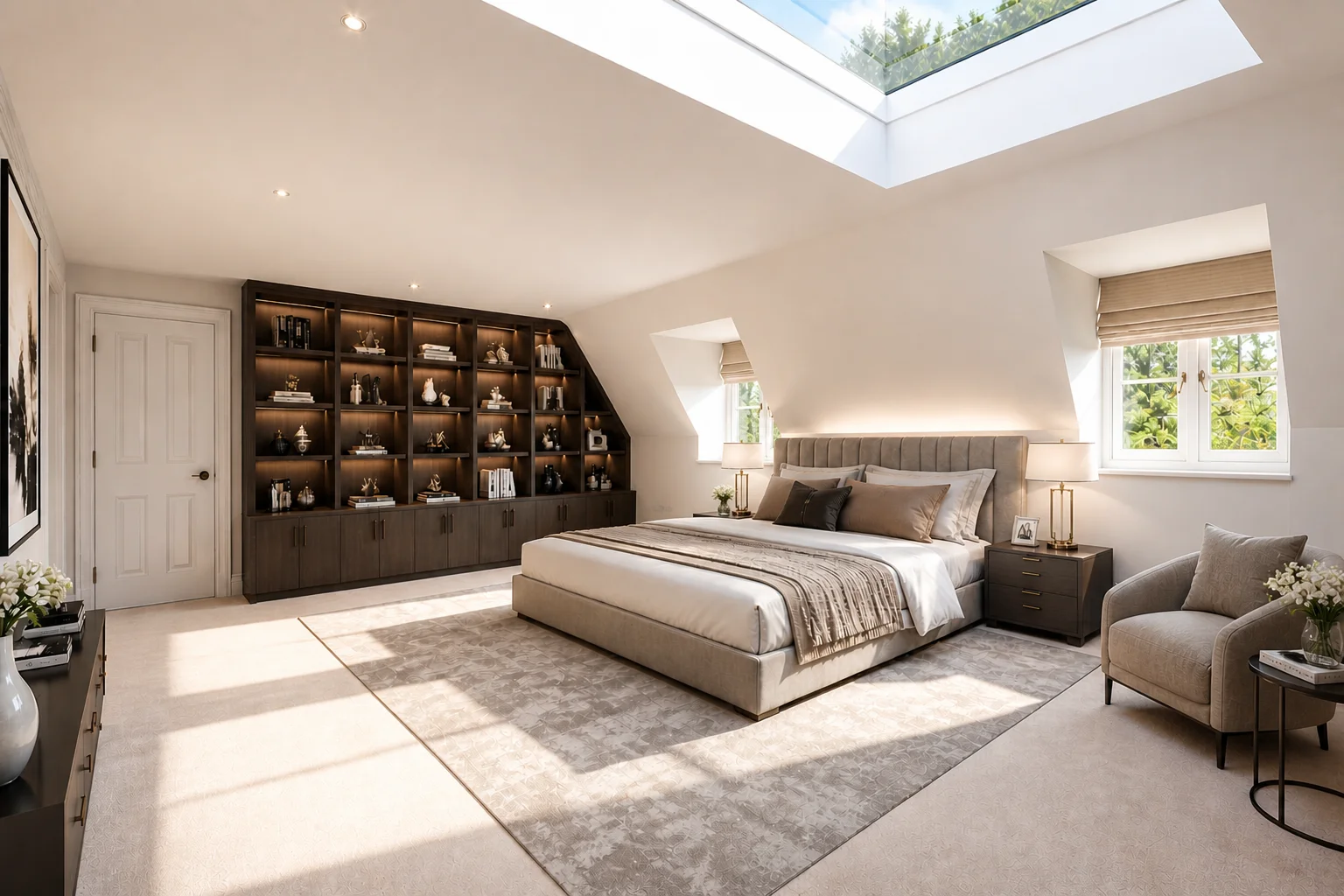 Cobham new build bedroom interior