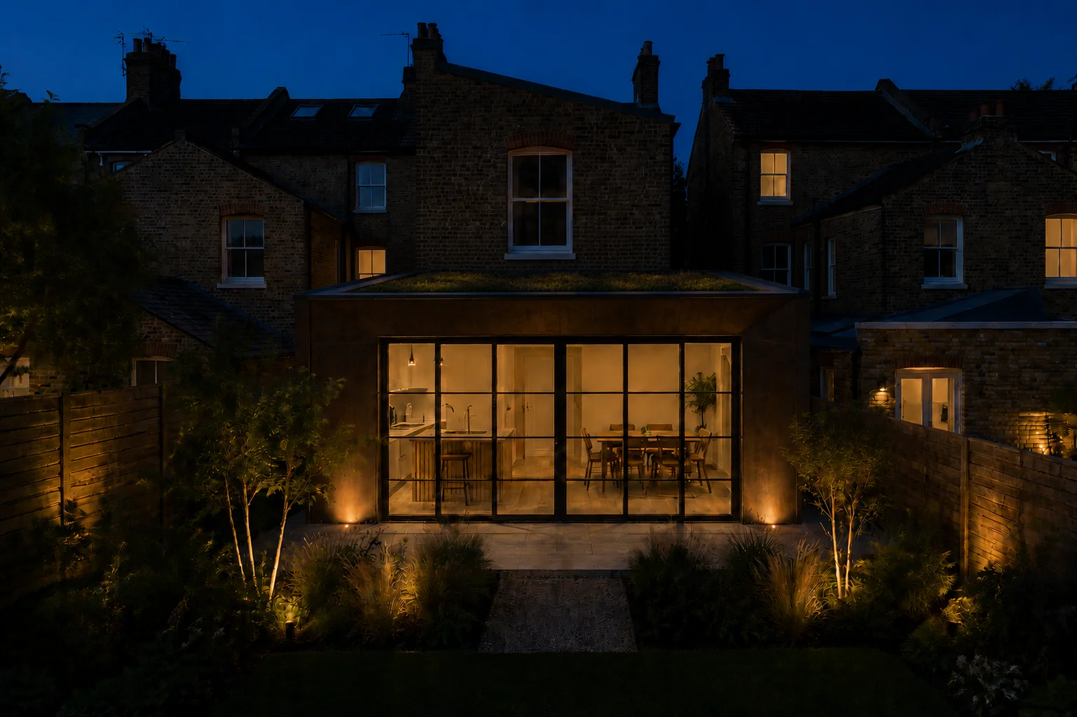 Victorian terrace extension in North London
