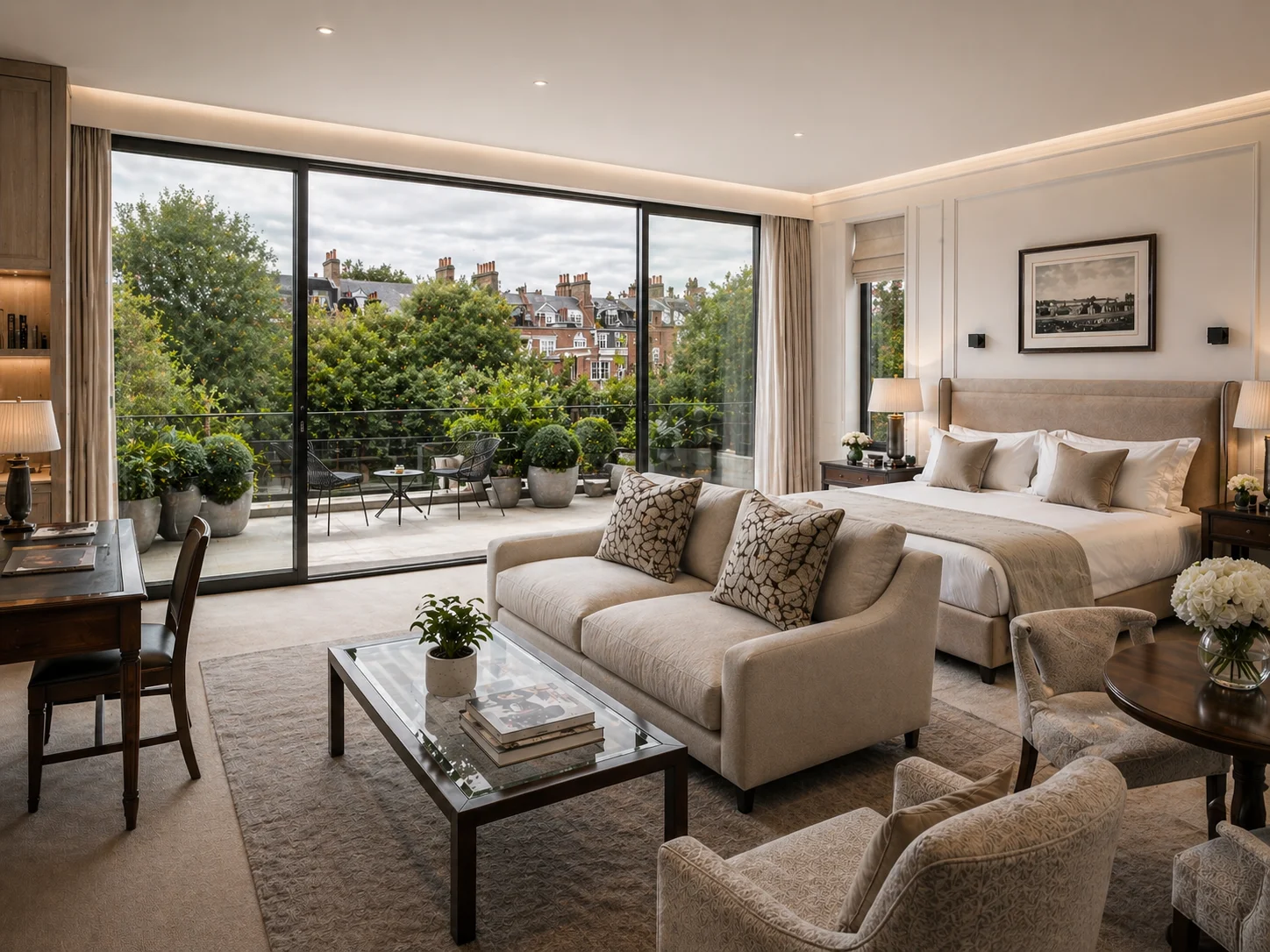 Rosace Studio — Chelsea townhouse interior bedroom design